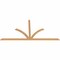 Ekena Millwork Richland Timber Gable Bracket, Western Red Cedar, 108"W x 54"H x 1 1/2"D x 3 1/2"F, 12/12 Pitch GBW108X54X0204RIC00SWR - alternate 3